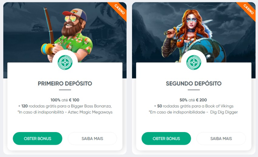 Ivibet Bónus de primeiro e segundo depósito